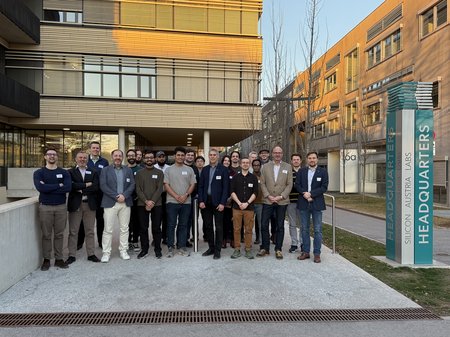 Group photo of the PERL laboratory researchers