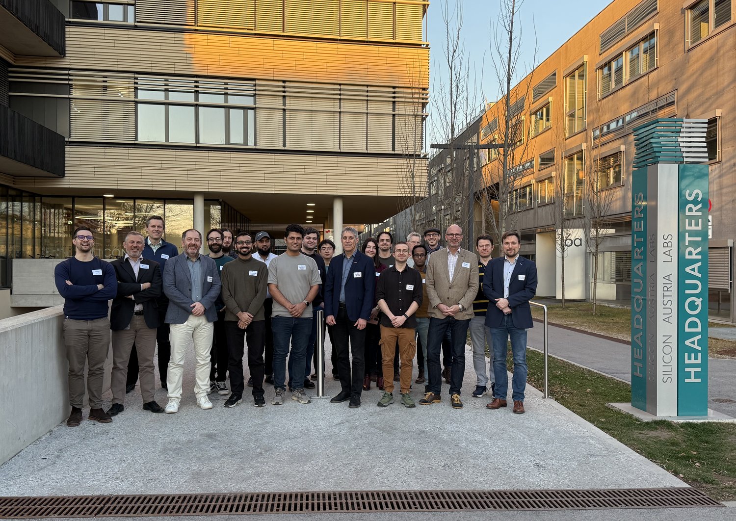 Group photo of the PERL laboratory researchers