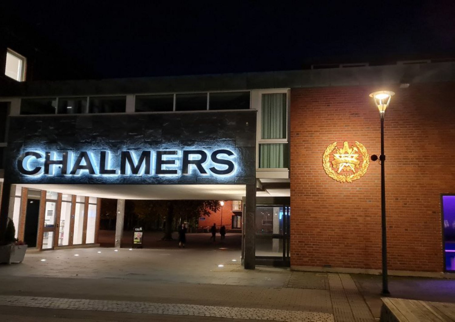 Eingang der Technischen Hochschule Chalmers