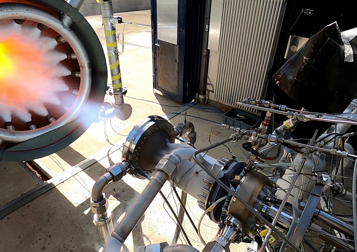 Successful test of laser ignition on the rocket test bench with the FLPP ETID demonstrator
